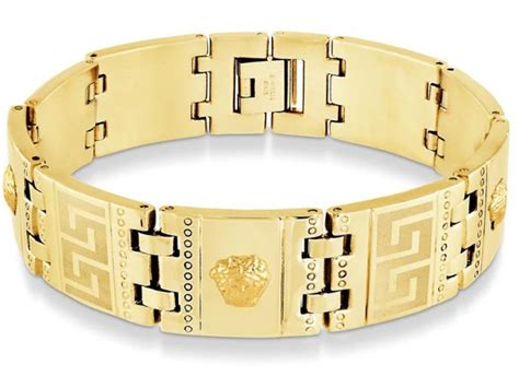 versace bijoux bracelet|versace bracelet 18k gold.